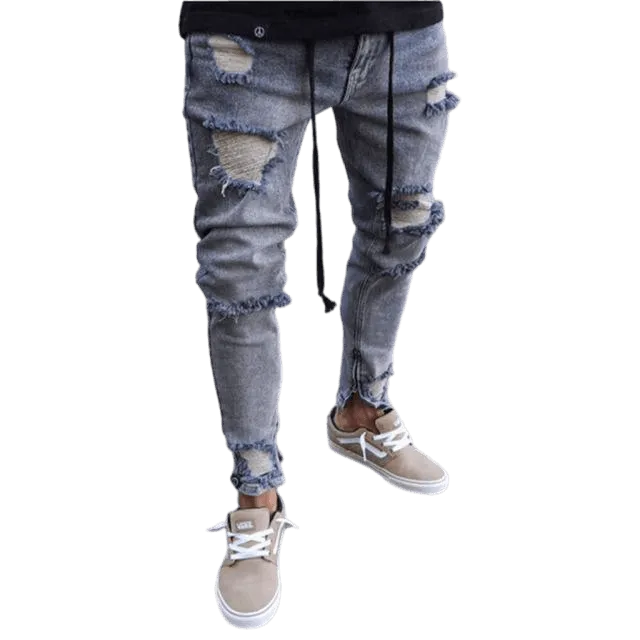 Men Jeans With Patches