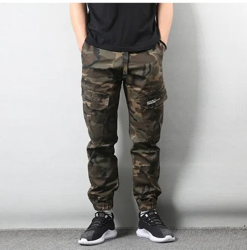 Streetwear Mens Jogger Pants - Camouflage