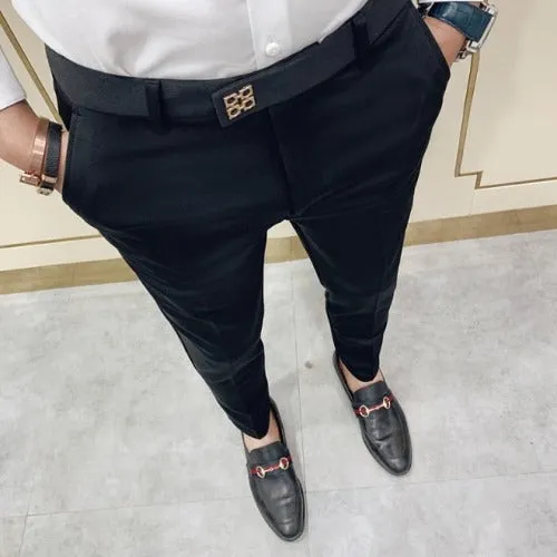 Suit Pants Spring Men Fashion