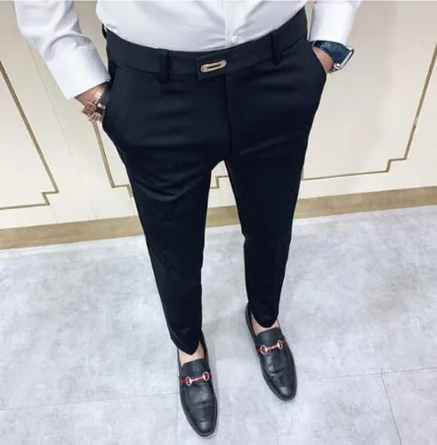 Suit Pants Spring Men Fashion