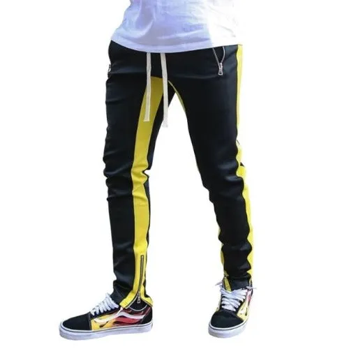 Bodybuilding Gyms Long Side Stripe Pants