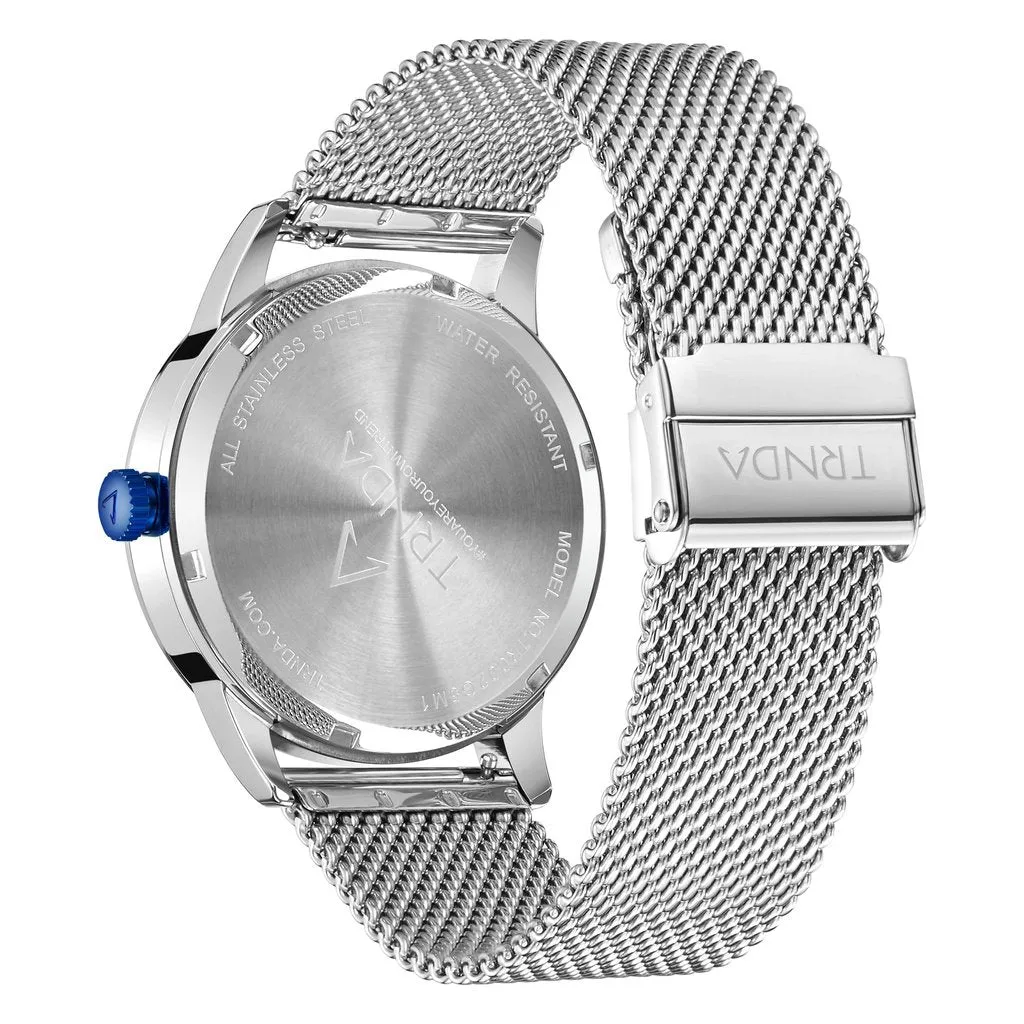 Trnda Stainless Steel Men's Watch TR002G5M1-B16S