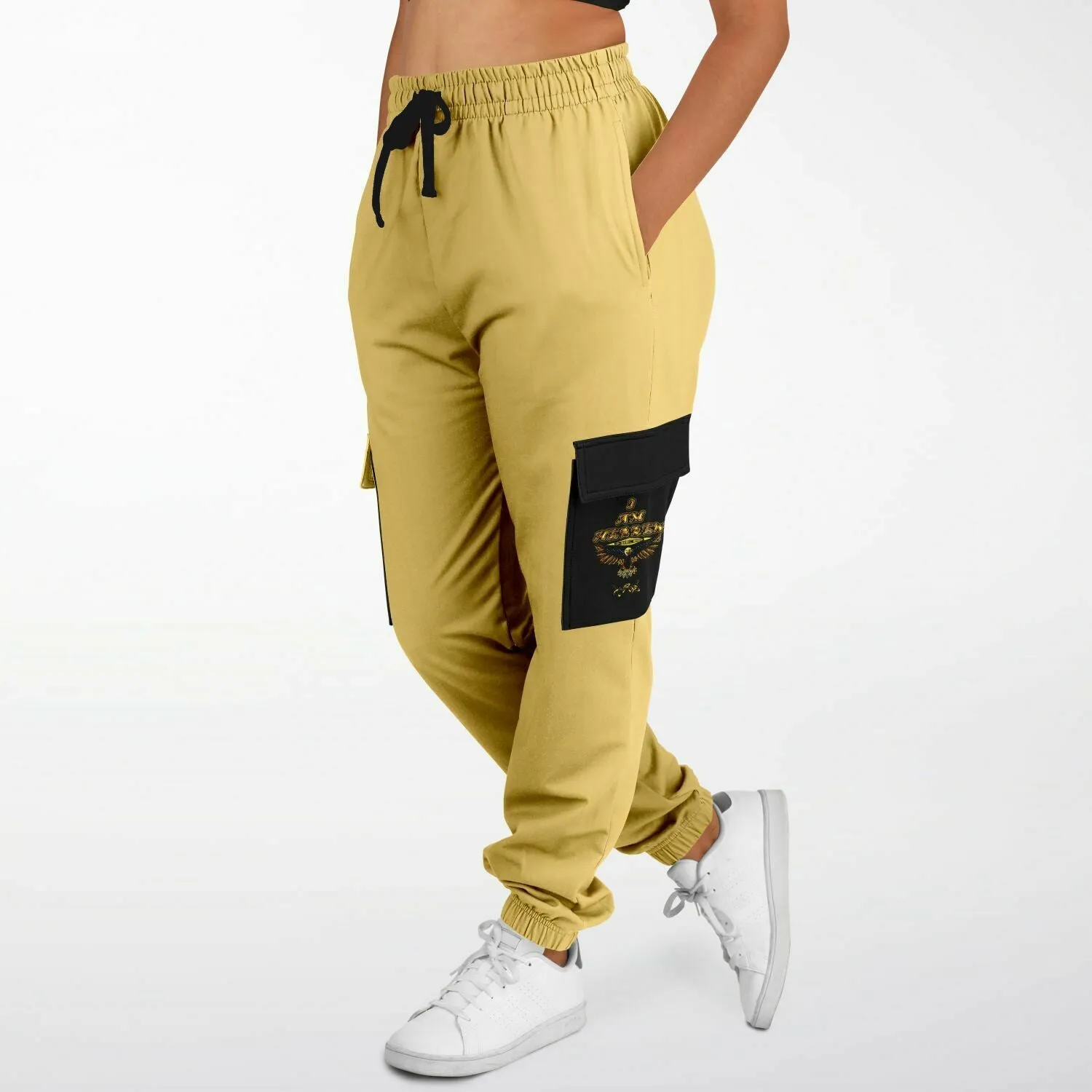 I AM HEBREW 02 Designer Fashion Cargo Unisex Sweatpants