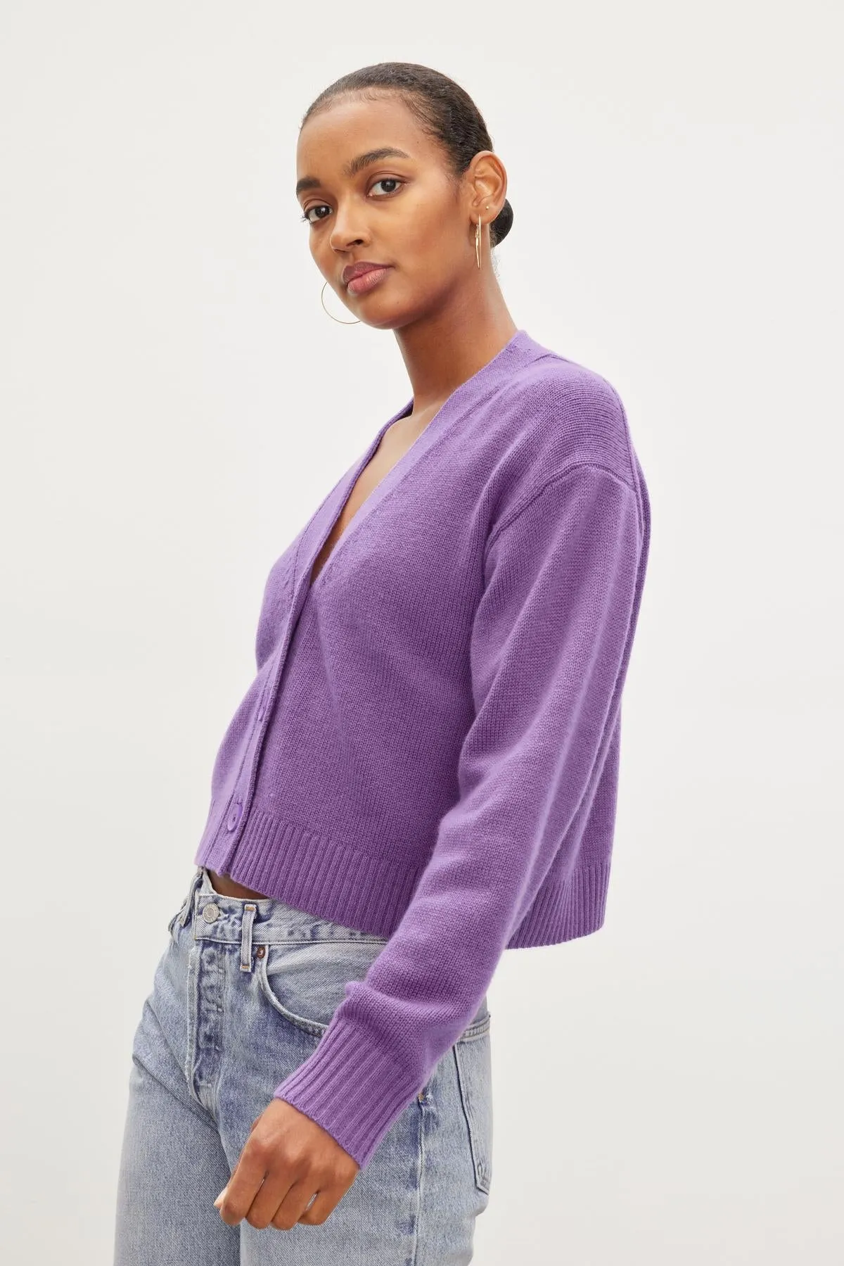 CHARLI WOOL CASHMERE CARDIGAN